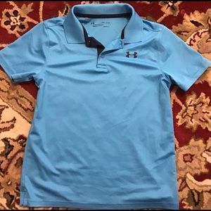 Under armour youth large polo shirt